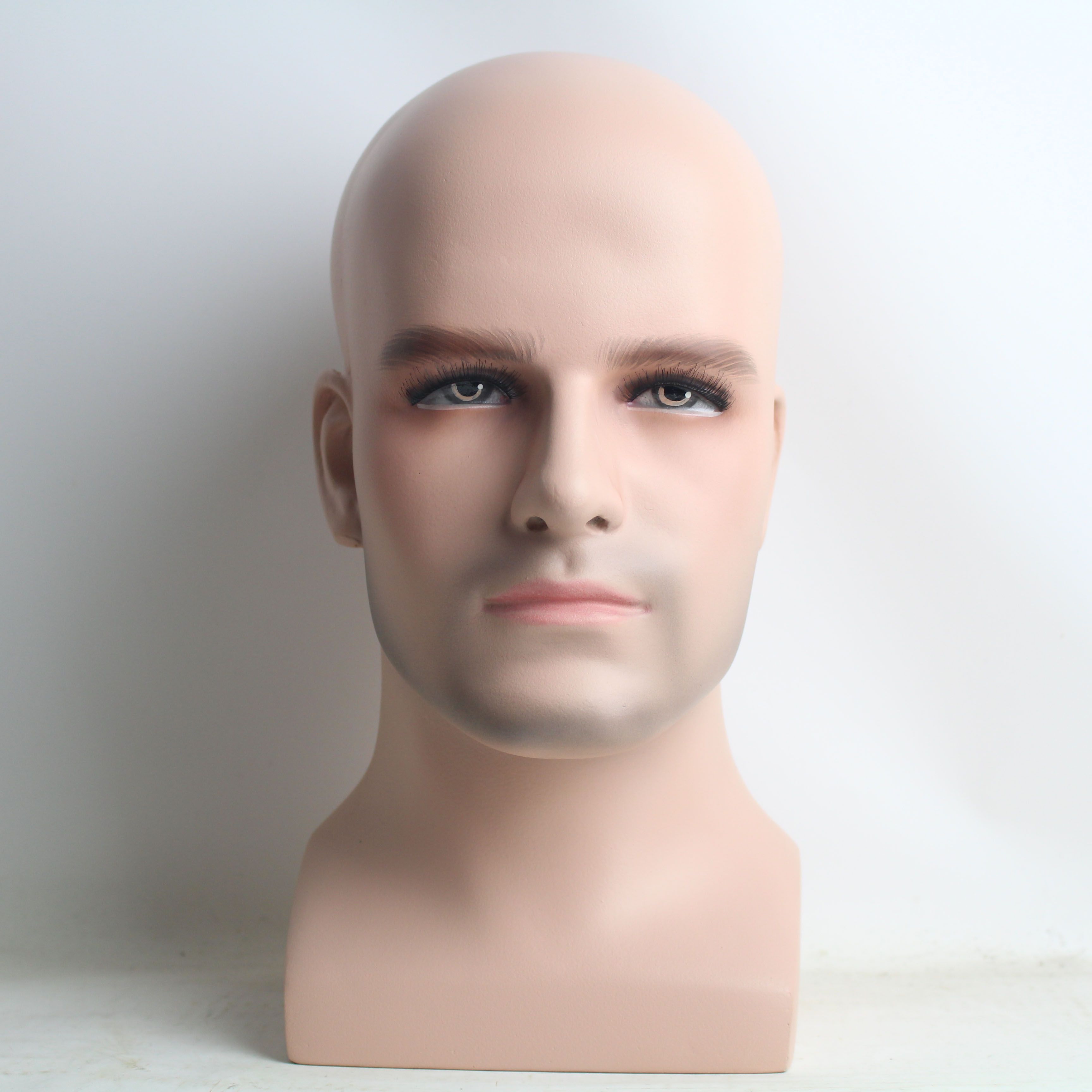 Realistic Fiberglass Male Mannequin Head For Wigs And Hat Display8988334  From H85i, $116.17